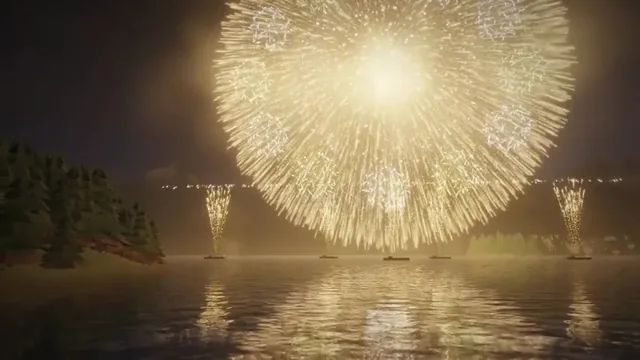 Live Fireworks and Light Particle Show With Finale Replay