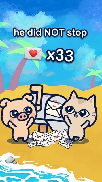 Pig Love Notes Mailbox 9:16 Story Animation With Sound