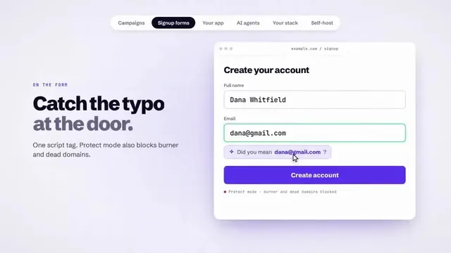 Modern SaaS Motion Graphics for Email Verify Tool