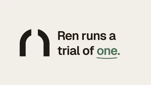 30-Second Motion and Sound Design Piece for Ren