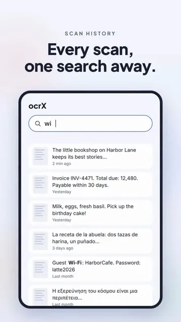 ocrX Android App Product Launch Video
