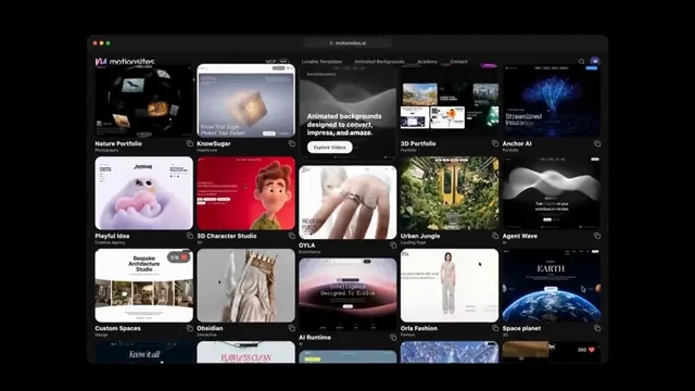 MotionSites AI One Million Visitors Launch Video