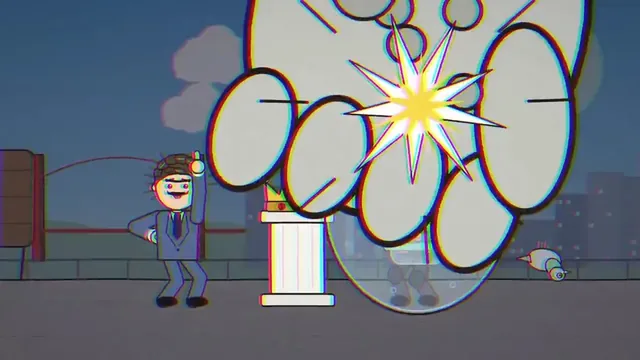 Dario Versus Sam Abstract Comedy Fight Film