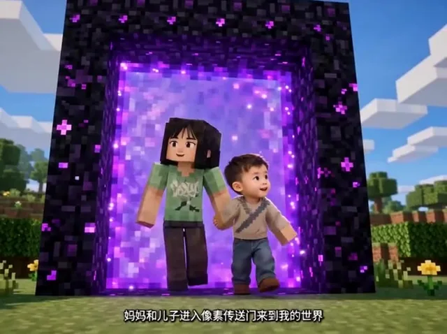 按照我给你的参考图中第一张12格分镜（在一张图里）生成视频。要严格按照我给你的参考图片中第二第三张中人物的样貌（当然表情可以变化）。先生成第1-4格分镜。
