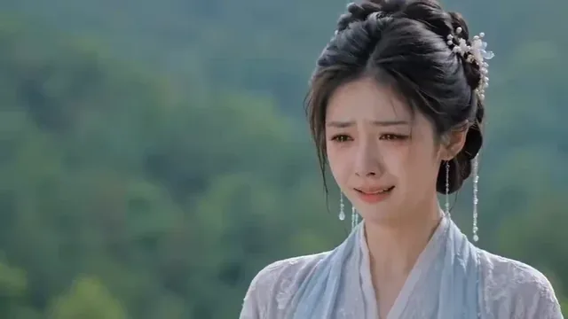A visual representation of suppressed grief, showing detailed facial expressions of pain, tearfulness, and muscle tension over time.
